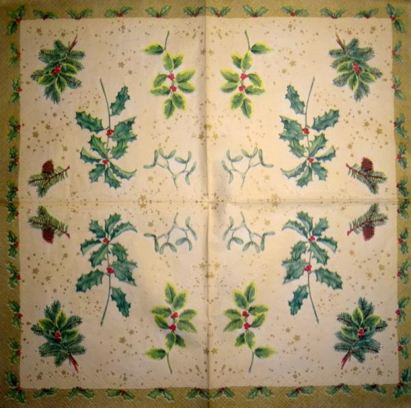 124 Christmas Flowers - 3-ply - Ihr